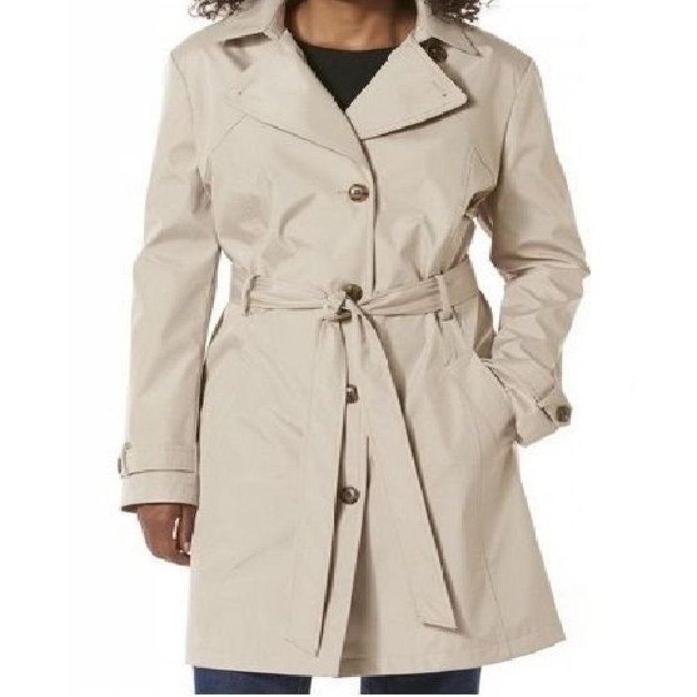 Covington  belted trench coat